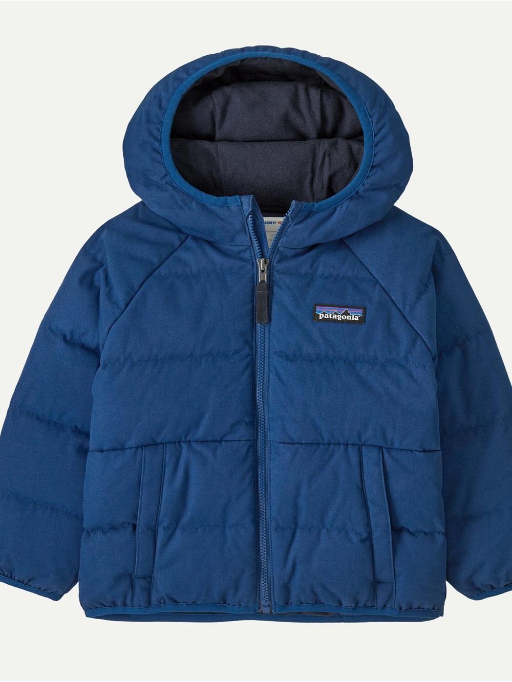 PATAGONIA BABY COTTON DOWN JACKET CLEMENT BLUE - 5T